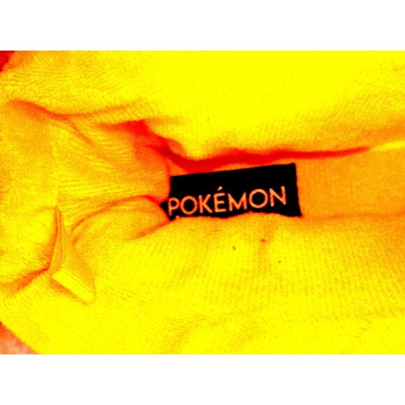 Pokemon Pikachu Kids size 2 - 3 Yellow  Slippers Shoes #9648 - Picture 6 of 7